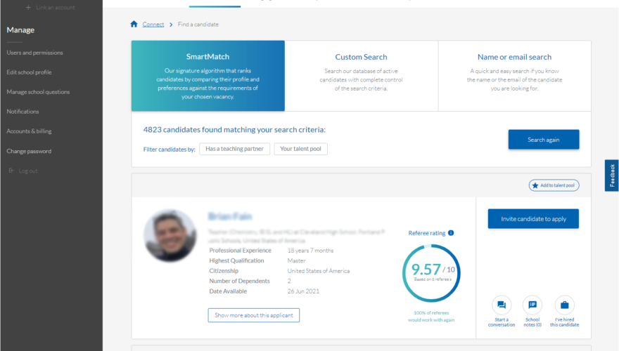 UWC SmartMatch